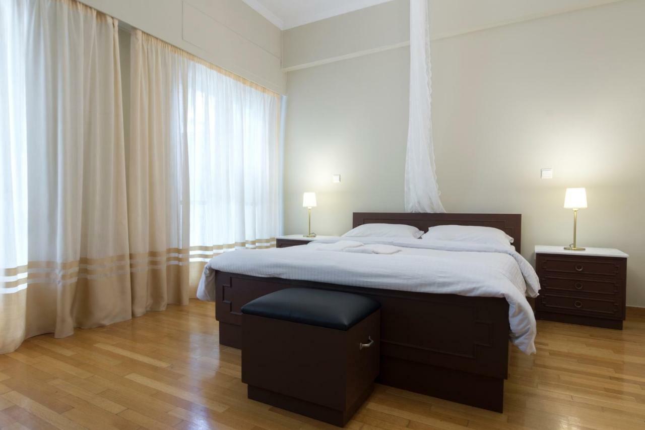 Classy 2 Bedroom Apartment Near Acropolis & Metro Athén Kültér fotó