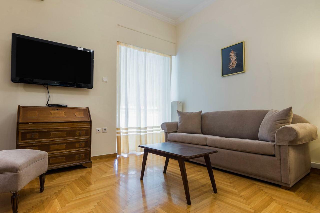 Classy 2 Bedroom Apartment Near Acropolis & Metro Athén Kültér fotó
