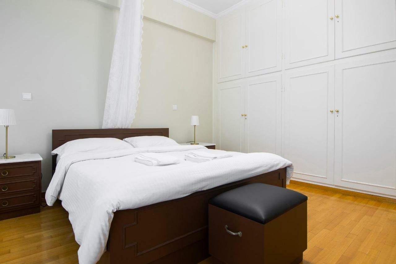 Classy 2 Bedroom Apartment Near Acropolis & Metro Athén Kültér fotó