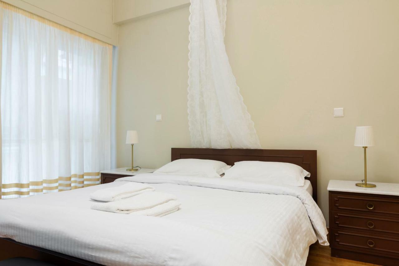 Classy 2 Bedroom Apartment Near Acropolis & Metro Athén Kültér fotó